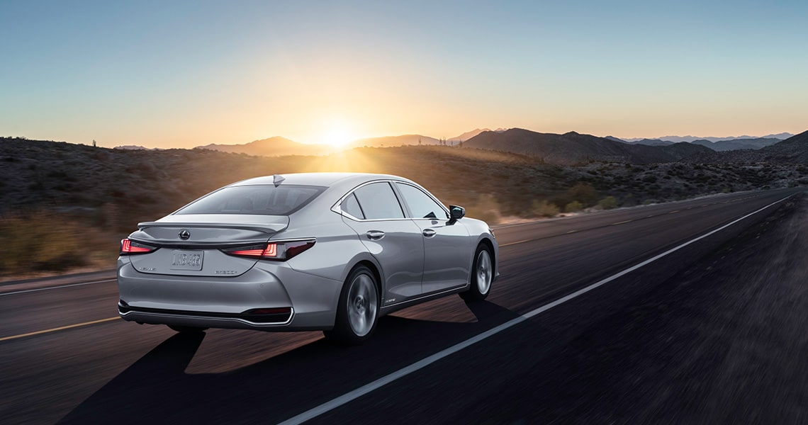 The flagship 300h Lexus SE includes active cruise control, adaptive headlamps and a pre-crash safety system