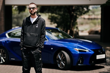 Read more about the article DJ Kid Fonque test drives the Lexus IS 300h F Sport