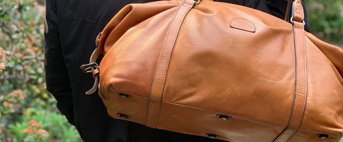 Groundcover Leather Travel Bag