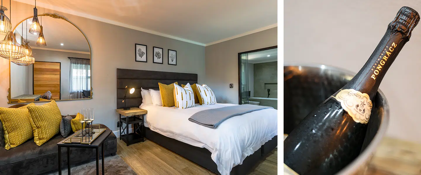 De Herberg is a beautifully furnished guesthouse at Kloofzicht for exclusive use.