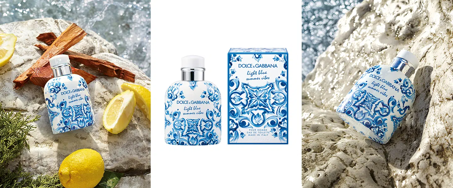 Limited-edition Dolce & Gabbana Light Blue Eau de Toilette Pour Homme Summer Vibes (R2,365 for 125ml)