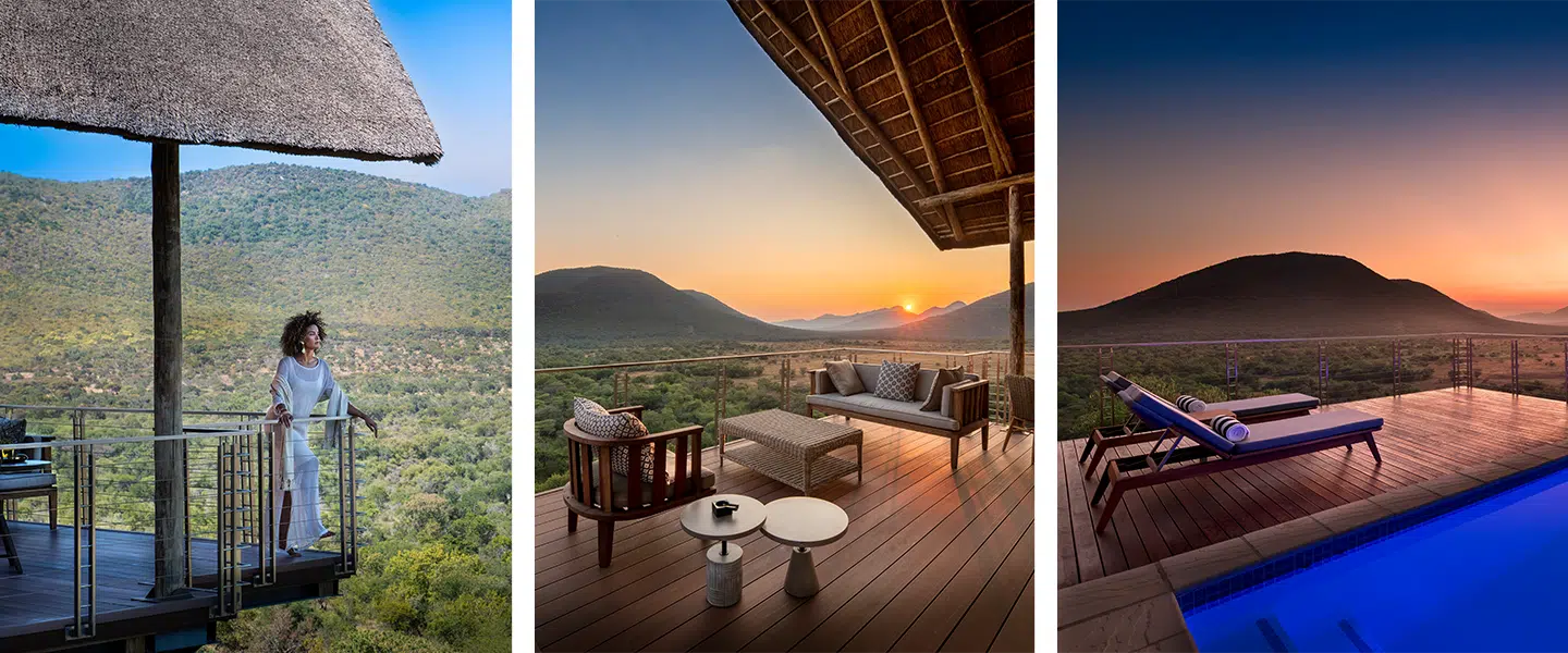 Luxury at Babohi Lodge, Qwabi Game Reserve